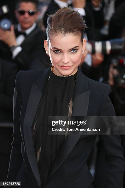 Barbara Palvin attends the Premiere of 'Cleopatra' during the 66th Annual Cannes Film Festival at the Palais des Festivals on May 21, 2013 in Cannes,...
