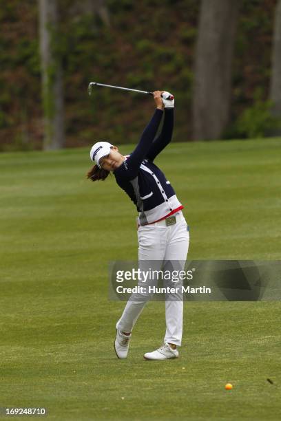 Hee Kyung Seo of South Korea during the final round of the Kingsmill Championship at Kingsmill Resort on May 5, 2013 in Williamsburg, Virginia.
