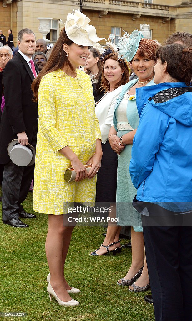 Queen Elizabeth II Hosts A Garden Party At Buckingham Palace