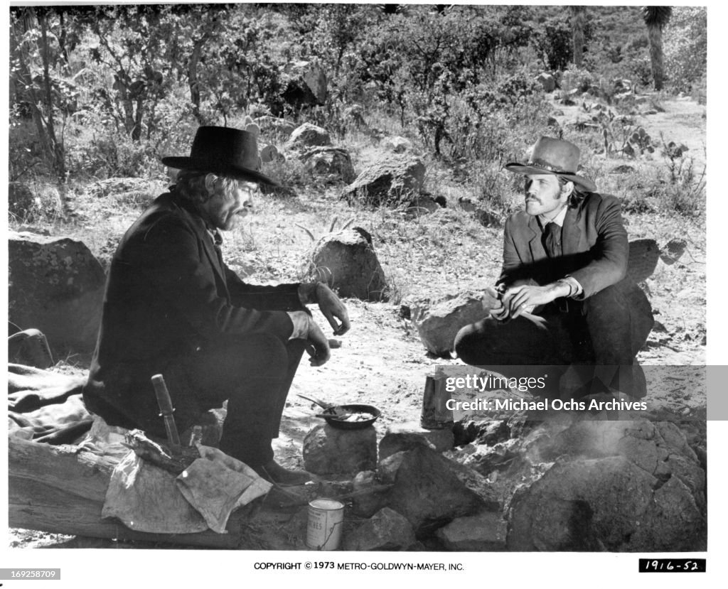 James Coburn And John Beck In 'Pat Garrett & Billy The Kid'