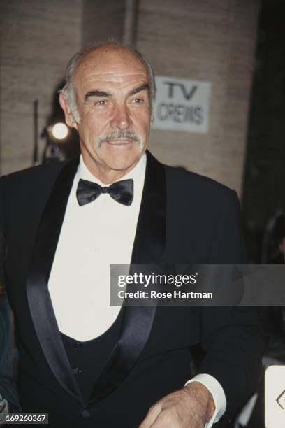 Sean Connery at his Gala Tribute being held by the Film Society of Lincoln Center, New York City, 1997.