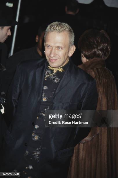 French haute couture and Pret-a-Porter fashion designer Jean Paul Gaultier at the Costume Institute Gala, Metropolitan Museum of Art, New York City,...