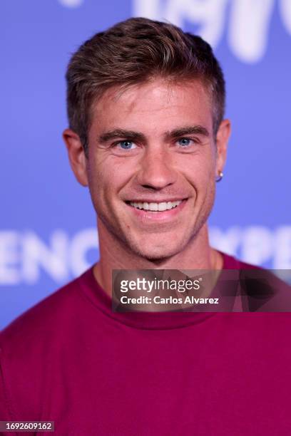 Adrian Pedraza attends the "Jaleos Jondos" premiere at the Teatro Magno on September 20, 2023 in Madrid, Spain.