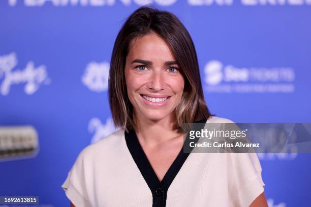 Flora González attends the "Jaleos Jondos" premiere at the Teatro Magno on September 20, 2023 in Madrid, Spain.