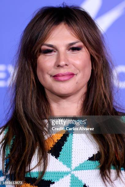 Raquel Perera attends the "Jaleos Jondos" premiere at the Teatro Magno on September 20, 2023 in Madrid, Spain.