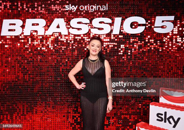 Bronagh Gallagher arrives as Michelle Keegan and cast celebrate award-winning Sky comedy Brassic at The Big Brassic Birthday Bash at venue 53Two in...