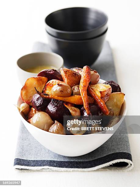 Bowl Of Roasted Vegetable Salad High-Res Stock Photo