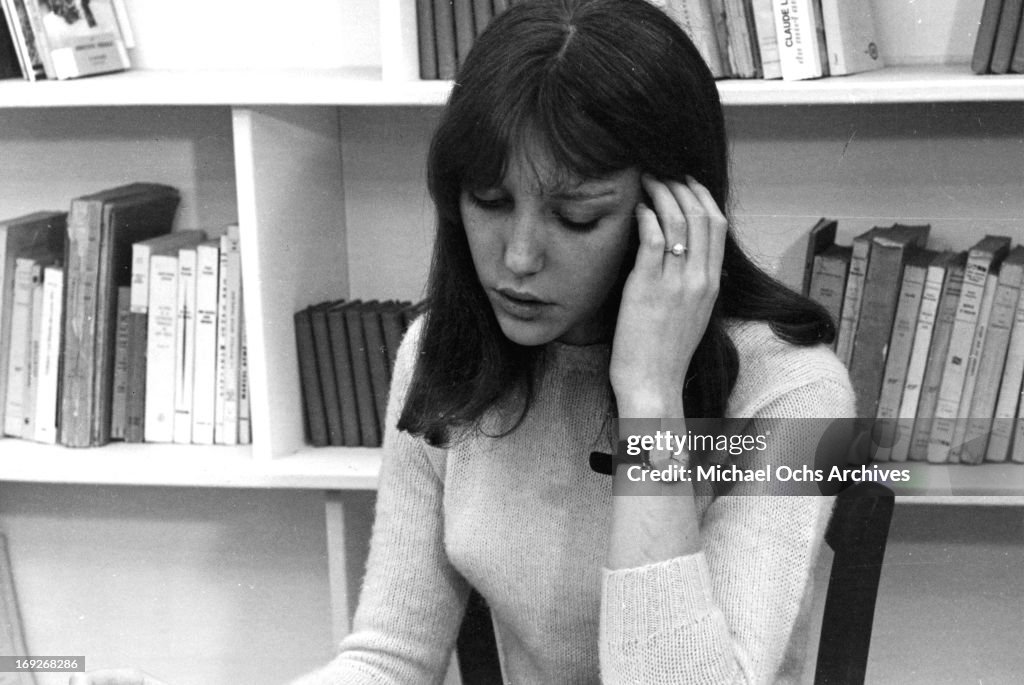 Anne Wiazemsky In 'La Chinoise'