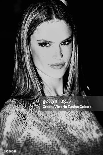 Model Alessandra Ambrosio attends the Premiere of 'All Is Lost' during the 66th Annual Cannes Film Festival on May 22, 2013 in Cannes, France.