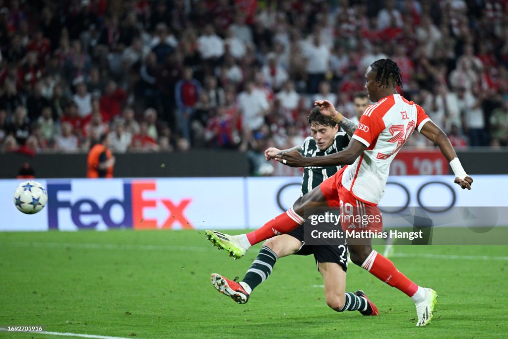 FC Bayern München v Manchester United: Group A - UEFA Champions League 2023/24
