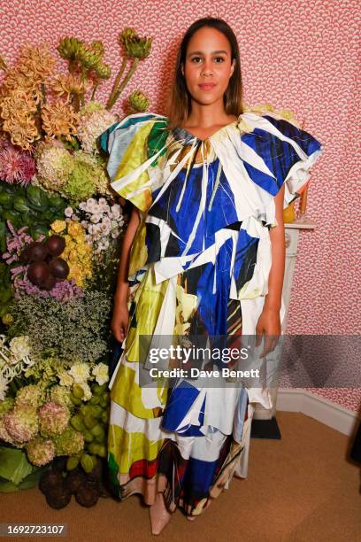 Zawe Ashton attends the Roksanda x Montrose London VIP Dinner at Montrose London Clinic on September 20, 2023 in London, England.