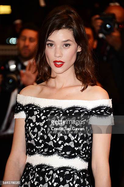 Actress Astrid Berges-Frisbey attends the 'Only God Forgives' Premiere during the 66th Annual Cannes Film Festival at Palais des Festivals on May 22,...