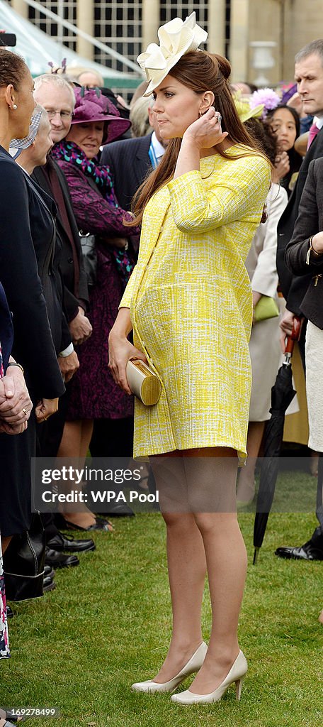 Queen Elizabeth II Hosts A Garden Party At Buckingham Palace