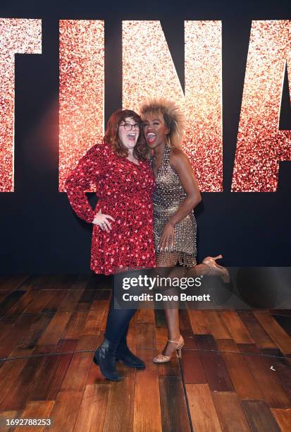 Jenny Ryan and Karis Anderson attend a VIP Gala Night performance of "Tina: The Tina Turner Musical" at the Aldwych Theatre on September 20, 2023 in...