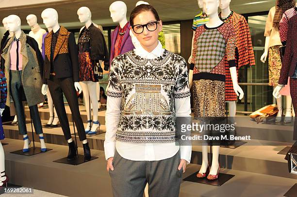 Jenna Lyons attends the J.Crew concept store to launch their partnership with Central Saint Martins College Of Arts And Design at The Stables on May...