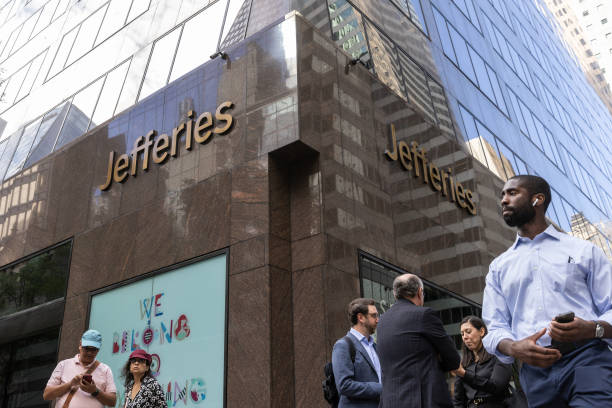 NY: Jefferies Financial Group Headquarters As Earnings Figures Released
