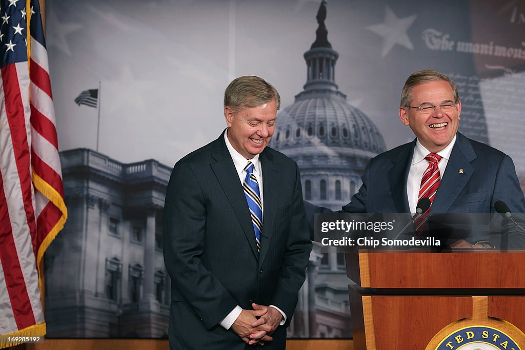 Graham And Menendez Discuss Senate Vote On US Support Of Israel Against Iran Threat