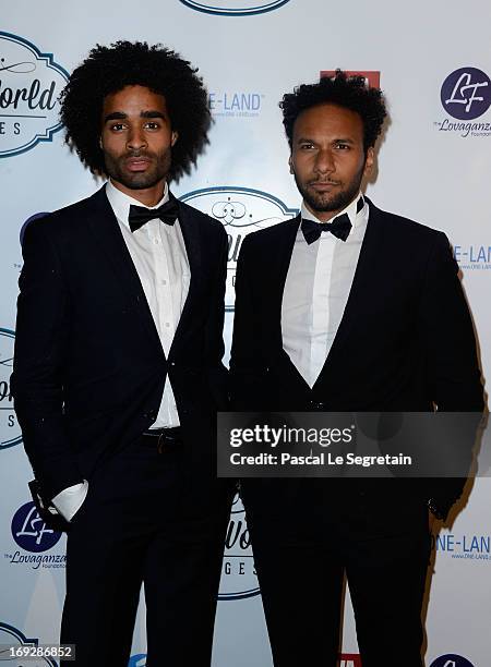 Yassine Azzouz attends the Lova World Images Closing Party during the 66th Annual Cannes Film Festival at Baoli Beach on May 22, 2013 in Cannes,...