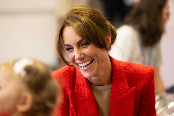 GBR: The Princess Of Wales Joins A Portage Session For Her 'Shaping Us' Campaign On Early Childhood