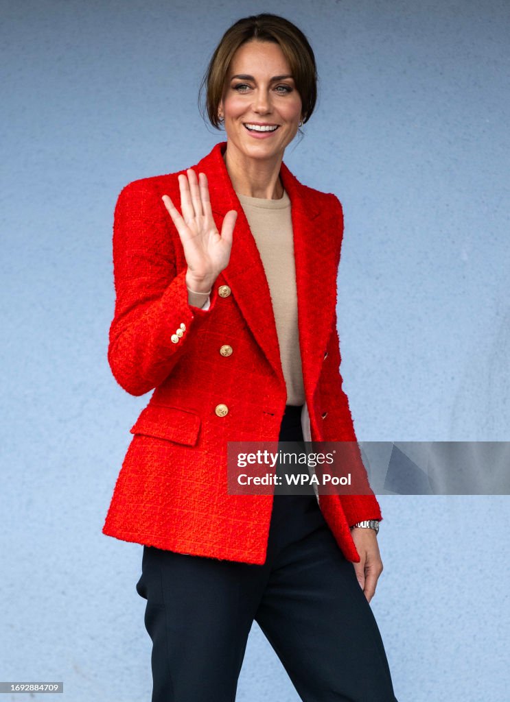 The Princess Of Wales Joins A Portage Session For Her 'Shaping Us' Campaign On Early Childhood