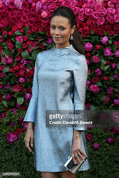 Thandie Newton attends a private dinner hosted by Thandie Newton and Sandra Choi Choi to celebrate the Jimmy Choo pre-fall collection 'The Season' at...