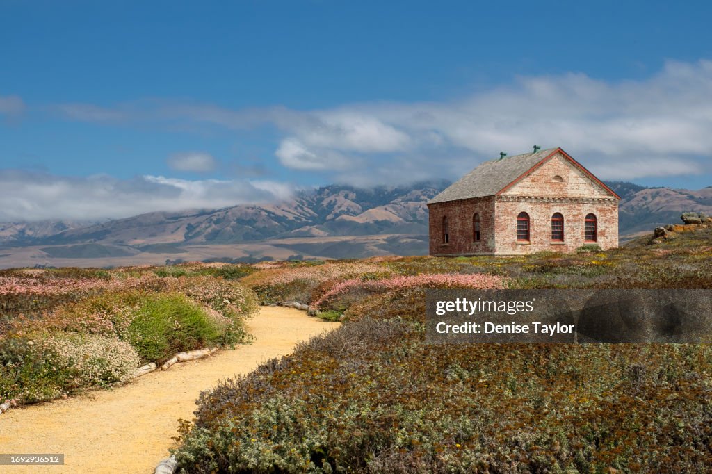Fog signal building Piedras Blancas light station