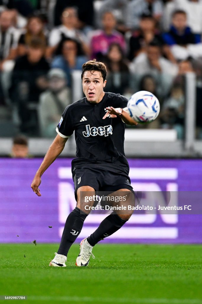 Federico Chiesa of Juventus during the Serie A TIM match between