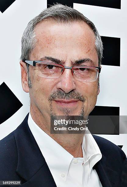 Vhernier Jewels President Carlo attends the Fierce Creativity Art Exhibition Reception at 545 West 22nd Street on May 22, 2013 in New York City.