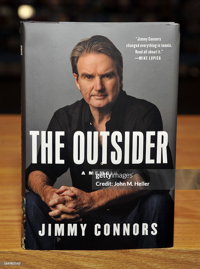 Jimmy Connors Book Signing For "The Outsider"