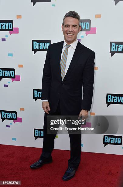Television Personality Andy Cohen arrives at Bravo Media's 2013 "For Your Consideration" Emmy Event at Leonard H. Goldenson Theatre on May 22, 2013...