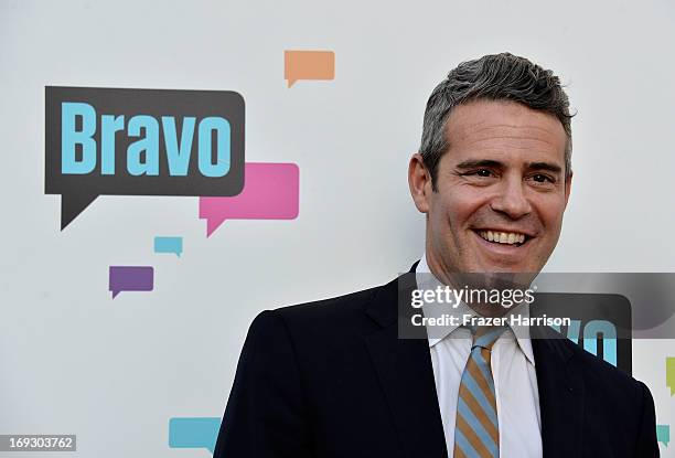 Television Personality Andy Cohen arrives at Bravo Media's 2013 "For Your Consideration" Emmy Event at Leonard H. Goldenson Theatre on May 22, 2013...