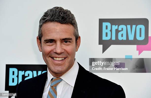 Television Personality Andy Cohen arrives at Bravo Media's 2013 "For Your Consideration" Emmy Event at Leonard H. Goldenson Theatre on May 22, 2013...