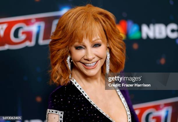 Reba McEntire attends "America's Got Talent" Red Carpet at Hotel Dena on September 20, 2023 in Pasadena, California.