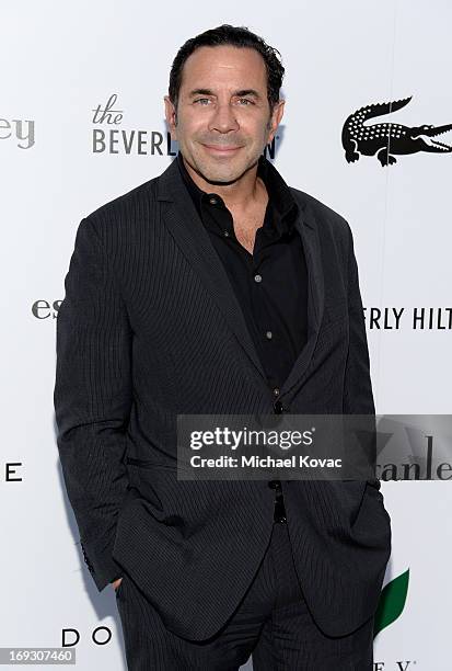 Dr. Paul Nassif attends The Beverly Hilton unveiling of the redesigned Aqua Star Pool By Estee Stanley at The Beverly Hilton Hotel on May 22, 2013 in...