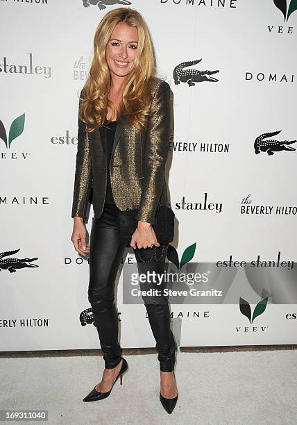 Cat Deeley arrives at the The Beverly Hilton Unveils Redesigned Aqua Star Pool By Estee Stanley at The Beverly Hilton Hotel on May 22, 2013 in...