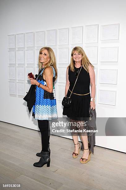 Rosette Delug and Marilyn Heston attend LACMA Celebrates Opening Of James Turrell: A Retrospective at LACMA on May 22, 2013 in Los Angeles,...