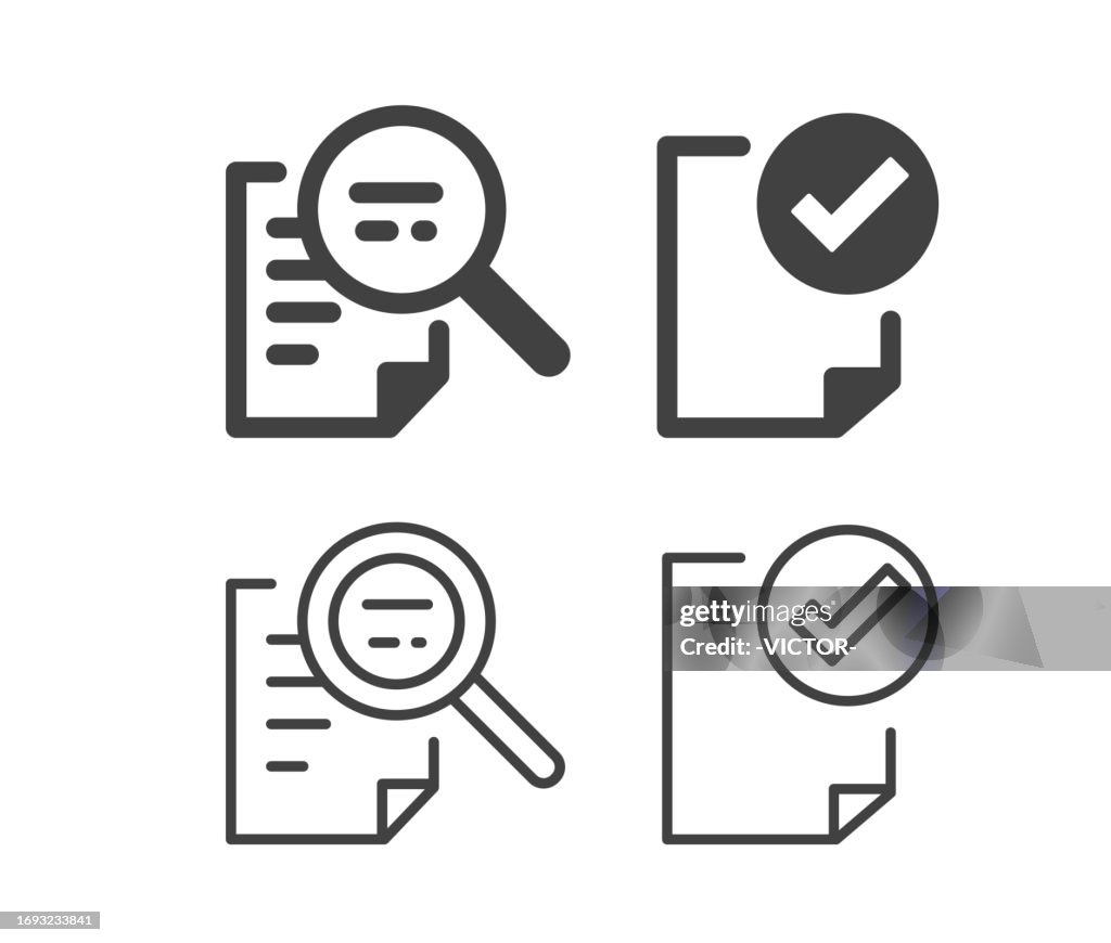Legal Documents - Illustration Icons