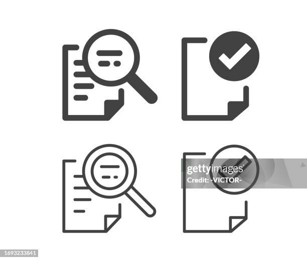 legal documents - illustration icons - plastic bag stock illustrations