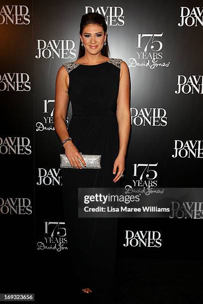 Stephanie Rice attends the David Jones 175 year celebration at David Jones on May 23, 2013 in Sydney, Australia.