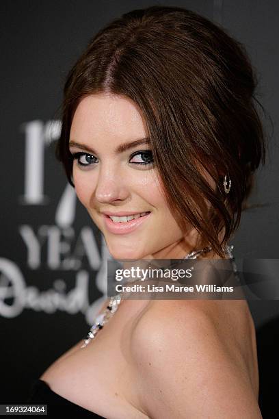 Montana Cox attends the David Jones 175 year celebration at David Jones on May 23, 2013 in Sydney, Australia.