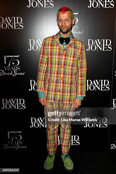 Gary Bigeni attends the David Jones 175 year celebration at David Jones on May 23, 2013 in Sydney, Australia.