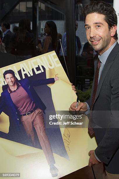 David Schwimmer attends Michigan Avenue Magazine Celebrates Cover Star David Schwimmer With Russian Standard Vodka At The Dec Rooftop Lounge + Bar on...