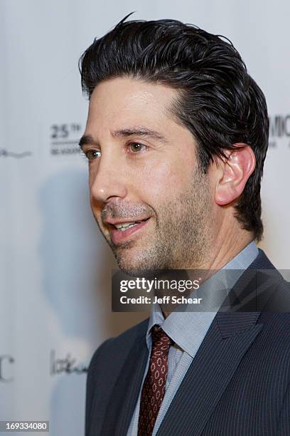 David Schwimmer attends Michigan Avenue Magazine Celebrates Cover Star David Schwimmer With Russian Standard Vodka At The Dec Rooftop Lounge + Bar on...