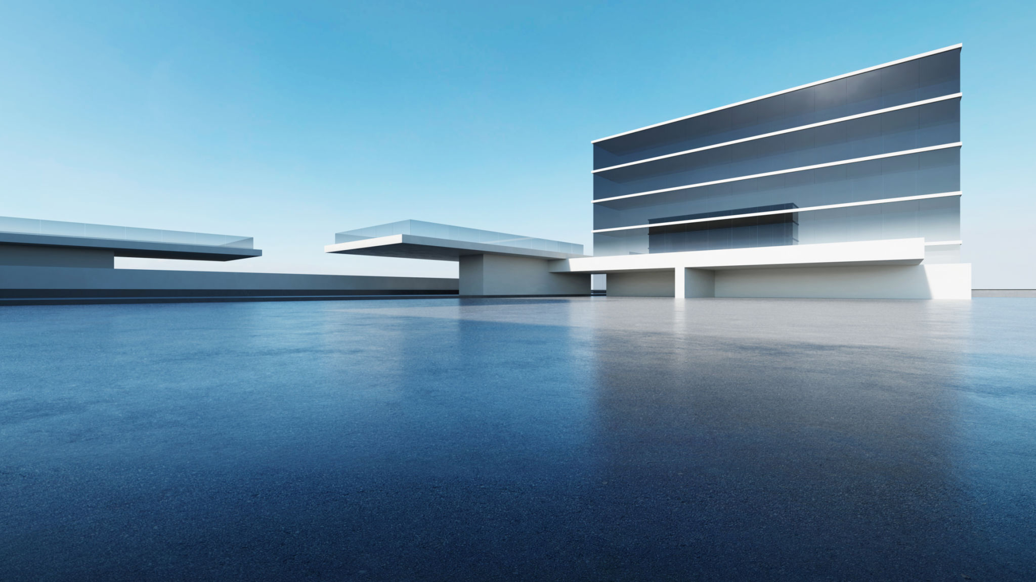 modern parking