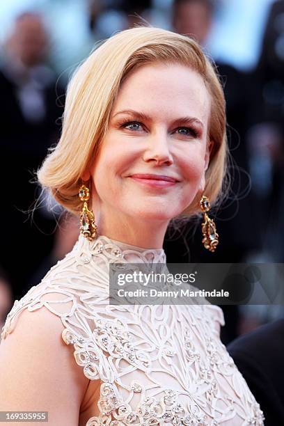 Jury member Nicole Kidman attends the Premiere of 'Nebraska' during the 66th Annual Cannes Film Festival at The Palais des Festivals on May 23, 2013...