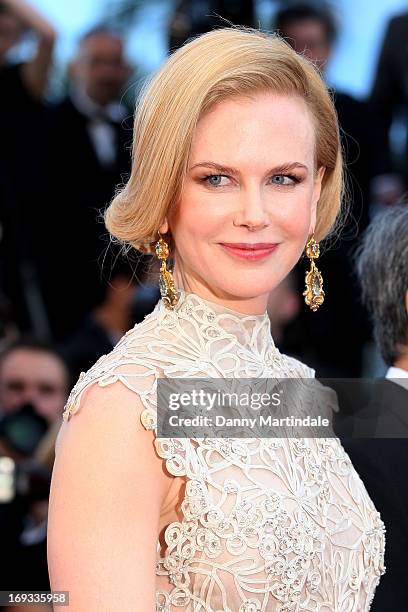 Jury member Nicole Kidman attends the Premiere of 'Nebraska' during the 66th Annual Cannes Film Festival at The Palais des Festivals on May 23, 2013...