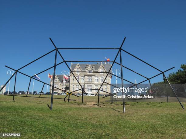 Palacio de la Magdalena in Santander, this is an eclectic style palace with English influences, built between 1909 and 1911 by public subscription to...