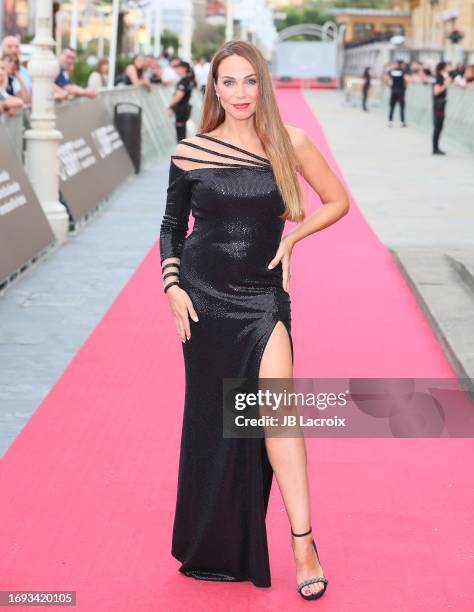 Nerea Garmendia attends the "Itxaso " Premiere during the 71st San Sebastian Film Festivalon September 27, 2023 in San Sebastian, Spain.