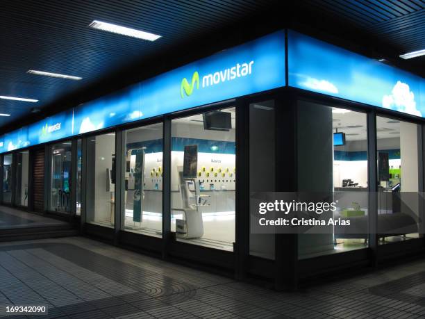 Shop for mobile phones and accessories of the Spanish company Movistar, Madrid, Spain.
