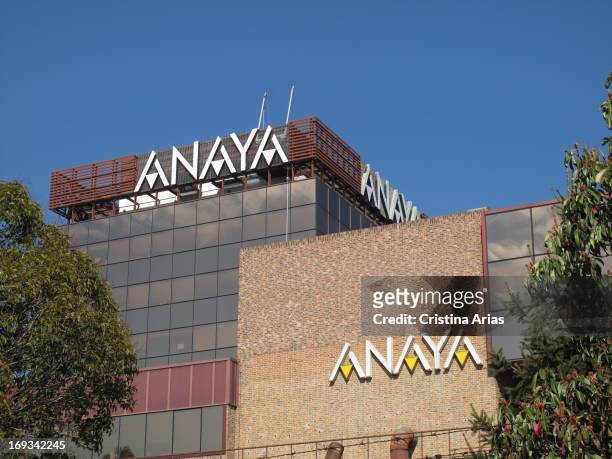 View of the headquarters in Madrid of Grupo Anaya, a Spanish group of publishing companies and multimedia, currently integrated in the Group Hachette...